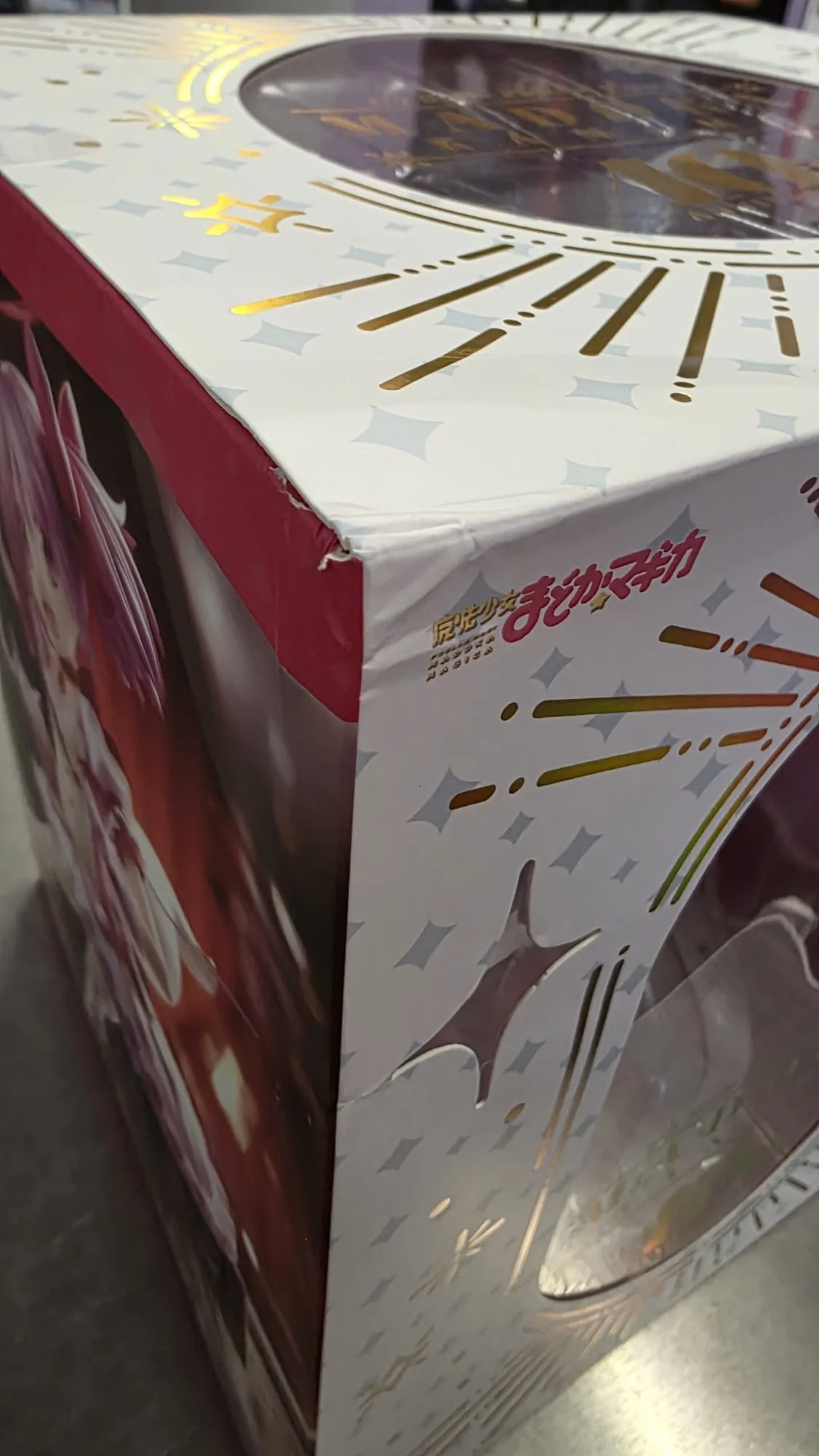 Puella Magi Madoka Magica Statue 1/7 Madoka Kaname 10th Anniversary Ver. 25 cm - Caixa Danificada